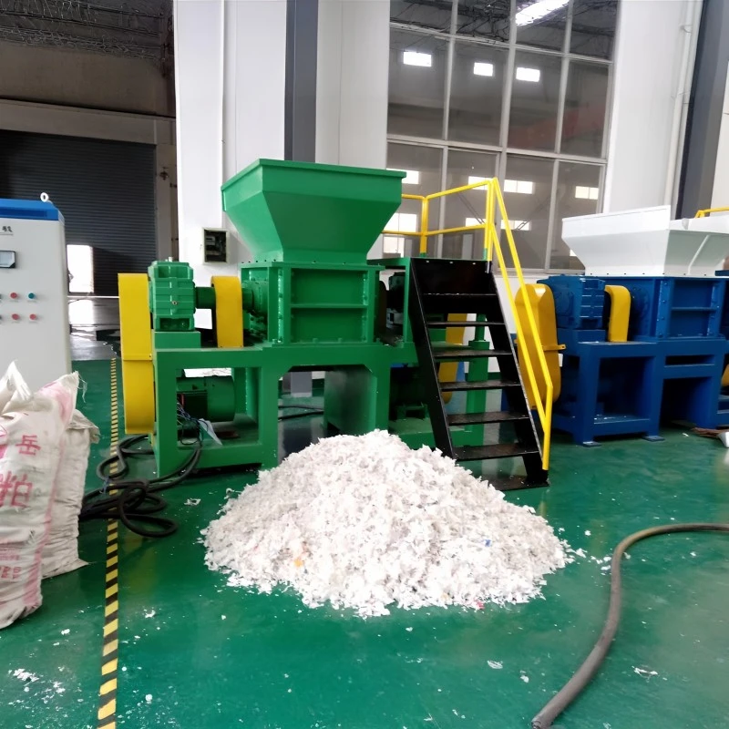 Double Shaft Shredder Machine